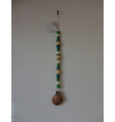 O'THAT FOPSPEENKETTING HOUT LIME/AQUA 4