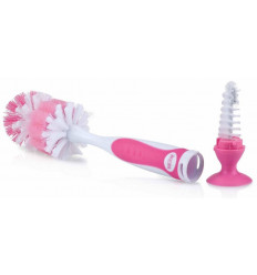 FLESSENBORSTEL EN SPEENBORSTEL ROZE 22