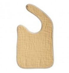 NATURAL BIB R/V SAFFRAN/BEIGE 22