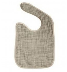 NATURAL BIB R/V KHAKI/BEIGE 22