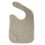 NATURAL BIB R/V GREY/ECRU 22