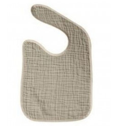 NATURAL BIB R/V GREY/ECRU 22