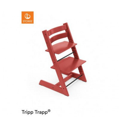 TRIP TRAPP CHAIR WOOD WARM RED 241