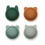 BOWL 4 PACK GREEN MIX 1SIZE 202