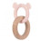 TEETHER 2IN1 WOOD/SIL CHUMS MOUSE 231