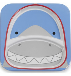 ZOO DIVIDED PLATE SHARK 6