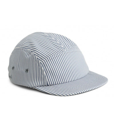 RORY CAP STRIPE BLUE WAVE/CREME 5-8Y 21