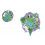 SCRATCH COMPACT PUZZEL 45PCS WERELD