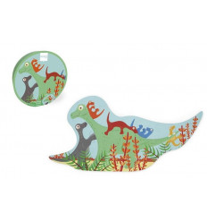 CONTOUR PUZZEL/DINO 30PCS 222