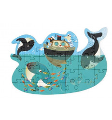 CONTOUR PUZZEL WALVISSEN 31PCS 21