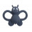 BIJTRING FLY RUBBER MUDDLY BLUE 23