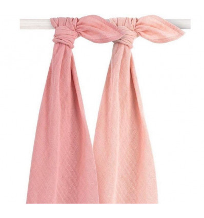 BAMBOE MULTIDOEK LARGE 115X115 PINK 22