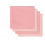 BAMBOE MULTIDOEK 70X70 PALE PINK 22