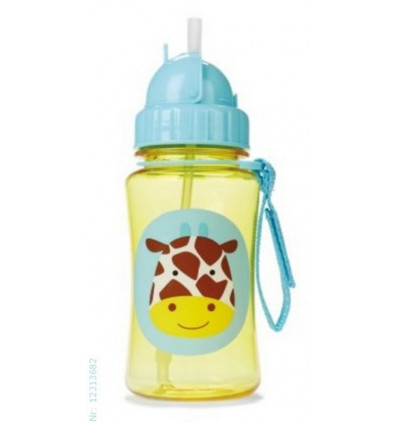 ZOO STRAW BOTTLE GIRAFFE 22