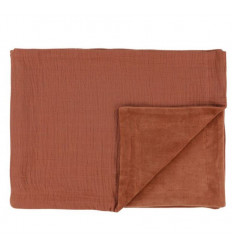 FLEECE BLANKET 75X100CM BLISS RUST 25