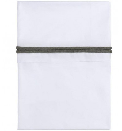 WIEGLAKEN GEBREIDE BIES KAKI/WIT 24