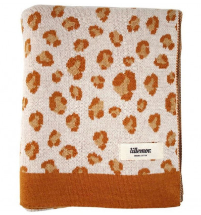 BLANKET LEOPARD/BROWN 20