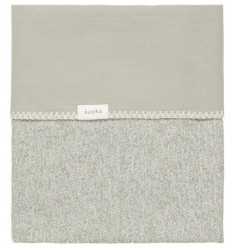 LEDIKANTDEKEN FLANEL VIGO GREEN/LEAF 21
