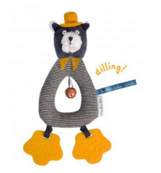 ANNEAU-HOCHET CHAT GRIS ALPHONSE 22