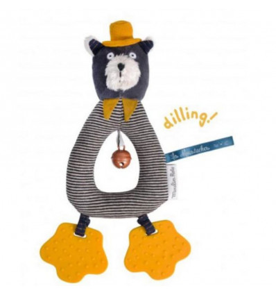 ANNEAU-HOCHET CHAT GRIS ALPHONSE 22