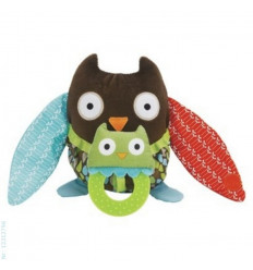 HUG & HIDE STROLLER TOY OWL 4