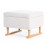 REPOSE PIEDS CHAISE BASCULE NAT ECRU 211