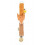 PACIFIER CLIP MR. FOX 232