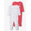NAME IT NIGHT WEAR CLARET RED 62 21