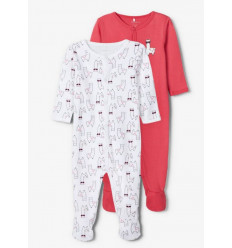 NAME IT NIGHT WEAR CLARET RED 62 21