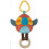 GIRAFFE SAFARI STROLLER TOYS PARROT 4