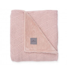 DEKEN 75X100 RIVER KNIT PINK/CORAL 22
