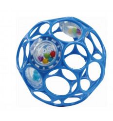 OBALL RATTLE BLUE 22