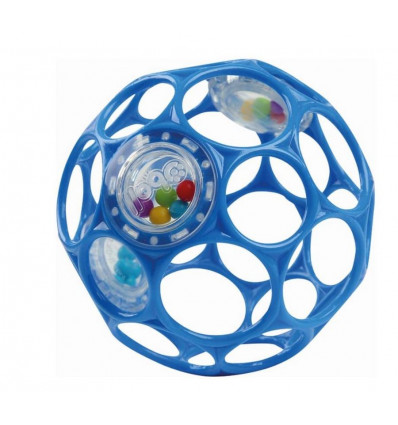 OBALL RATTLE BLUE 22
