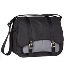 CASUAL COURIER BAG BLACK 4