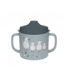 SIPPY CUP PP/CEL TIN FARM SH/GOOS BLU 25