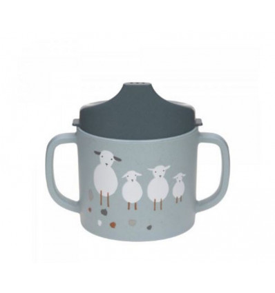 SIPPY CUP PP/CEL TIN FARM SH/GOOS BLU 25