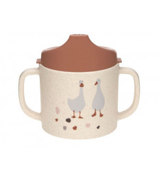 SIPPY CUP PP/CEL TIN FARM SH/GOOS NAT 25