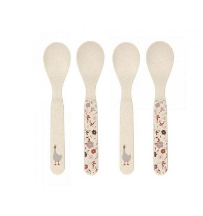 SPOON SET PP/CEL TIN FARM SH/GOOS NAT 25