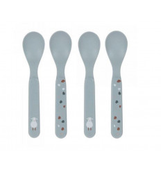 SPOON SET PP/CEL TIN FARM SH/GOOS BLU 25