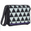 CASUAL MESSENGER BAG TRIANGLE BLACK 4