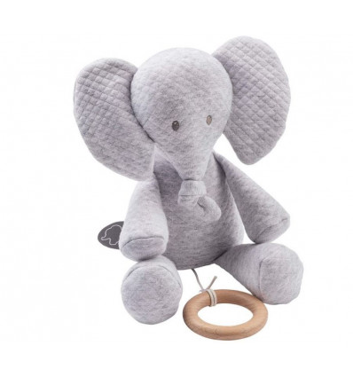 MUSICAL JACQUARD GRIS 32 CM 241