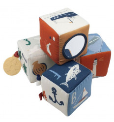 SOFT BABY BLOCKS 4 PC SEVEN SEAS 0+ 211