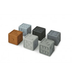 GLORIA DICES 6-PACK BLUE MULTI MIX 202
