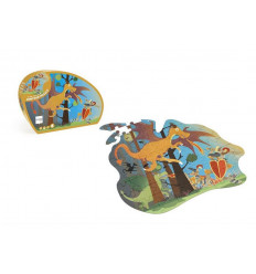 CONTOUR PUZZEL DRAAK 61PCS 21