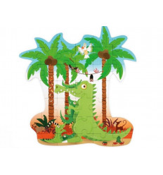 CONTOUR PUZZEL KROKODIL 36PCS 21