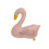 KNIT TOY RATTLE/CRACKLE WATER SWAN 231