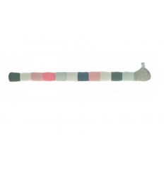 KNIT TOY RATTLE CATERPILLAR 24