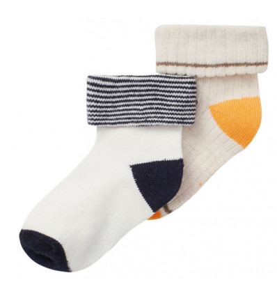 BOY SOCKS 2PCK TREVISO OATMEAL 6-12M 21