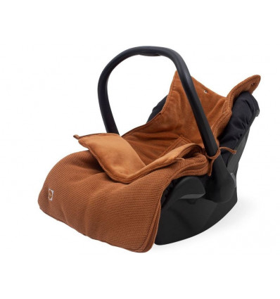 VOETENZAK GR0+ 3/5P BASIC KNIT CARAM 22
