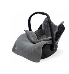VOETENZAK 0+ 3/5P BASIC KNIT ST.GREY 22